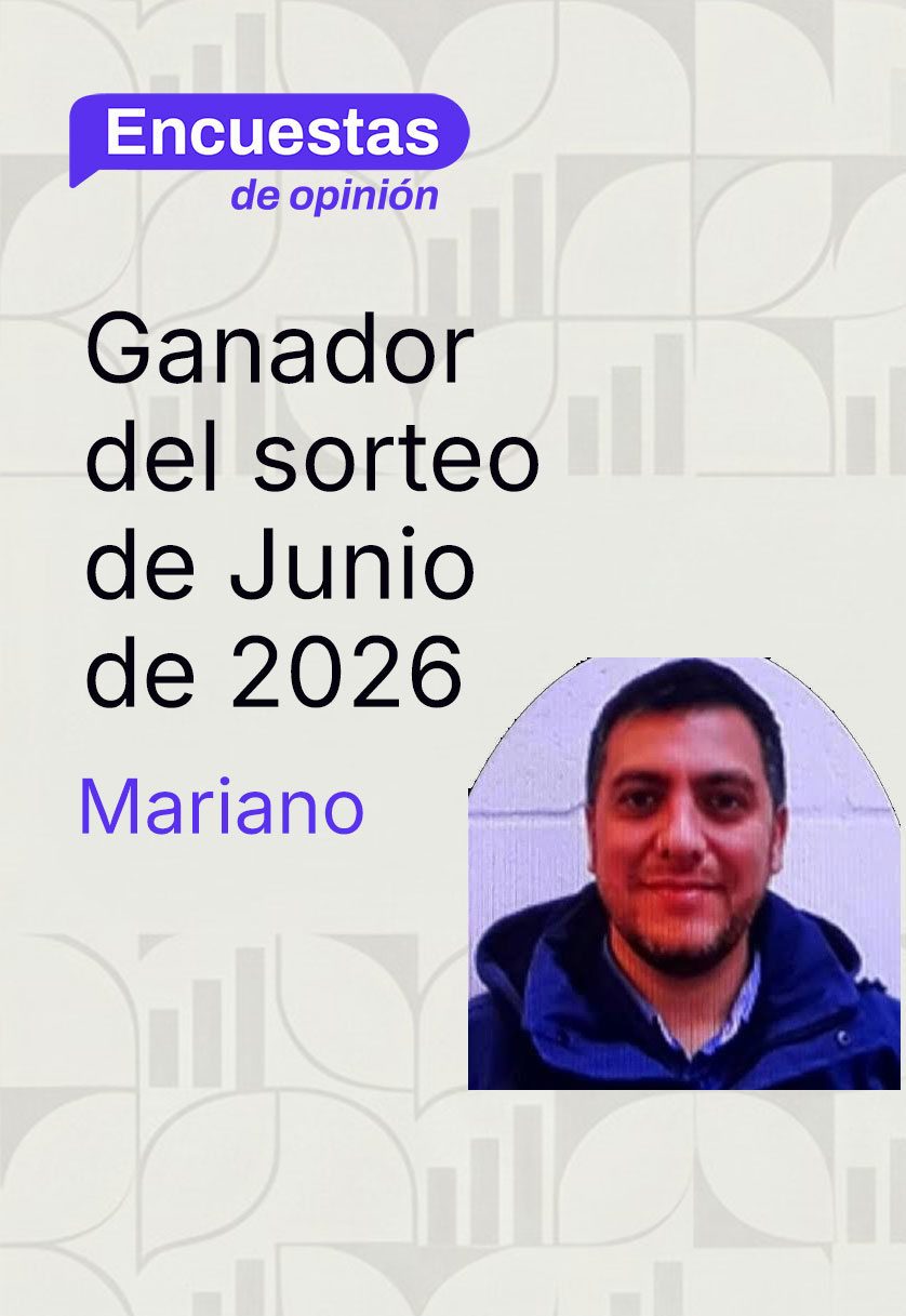 Ganador del sorteo de junio de 2026: Jorge